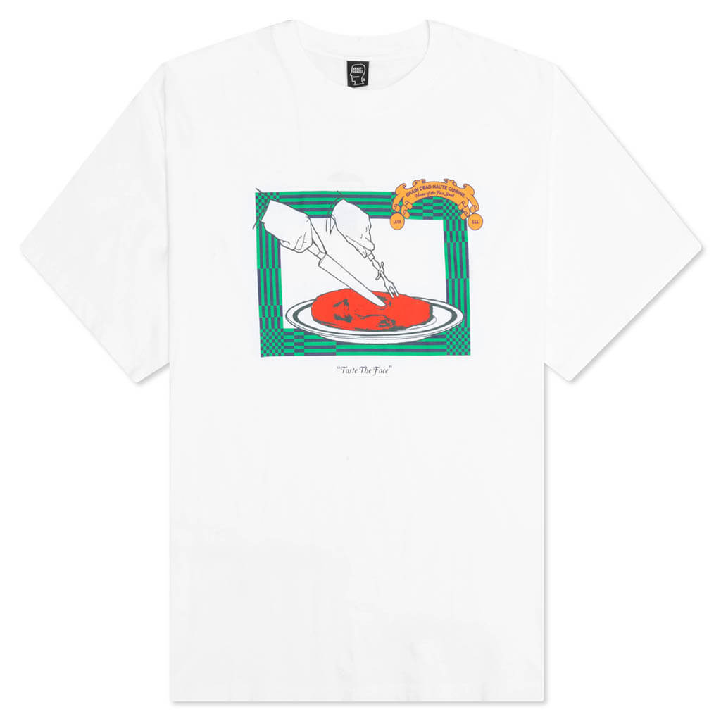 Taste The Face T-Shirt - White