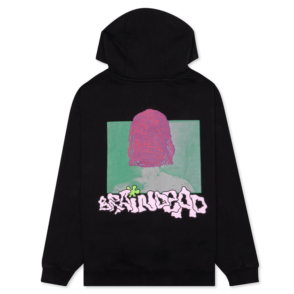Throwing Hands Hooded Sweatshirt - Black