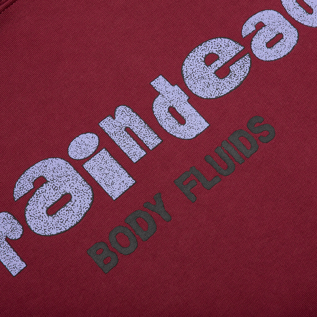 Toad Licker Hooded Sweatshirt - Burgundy