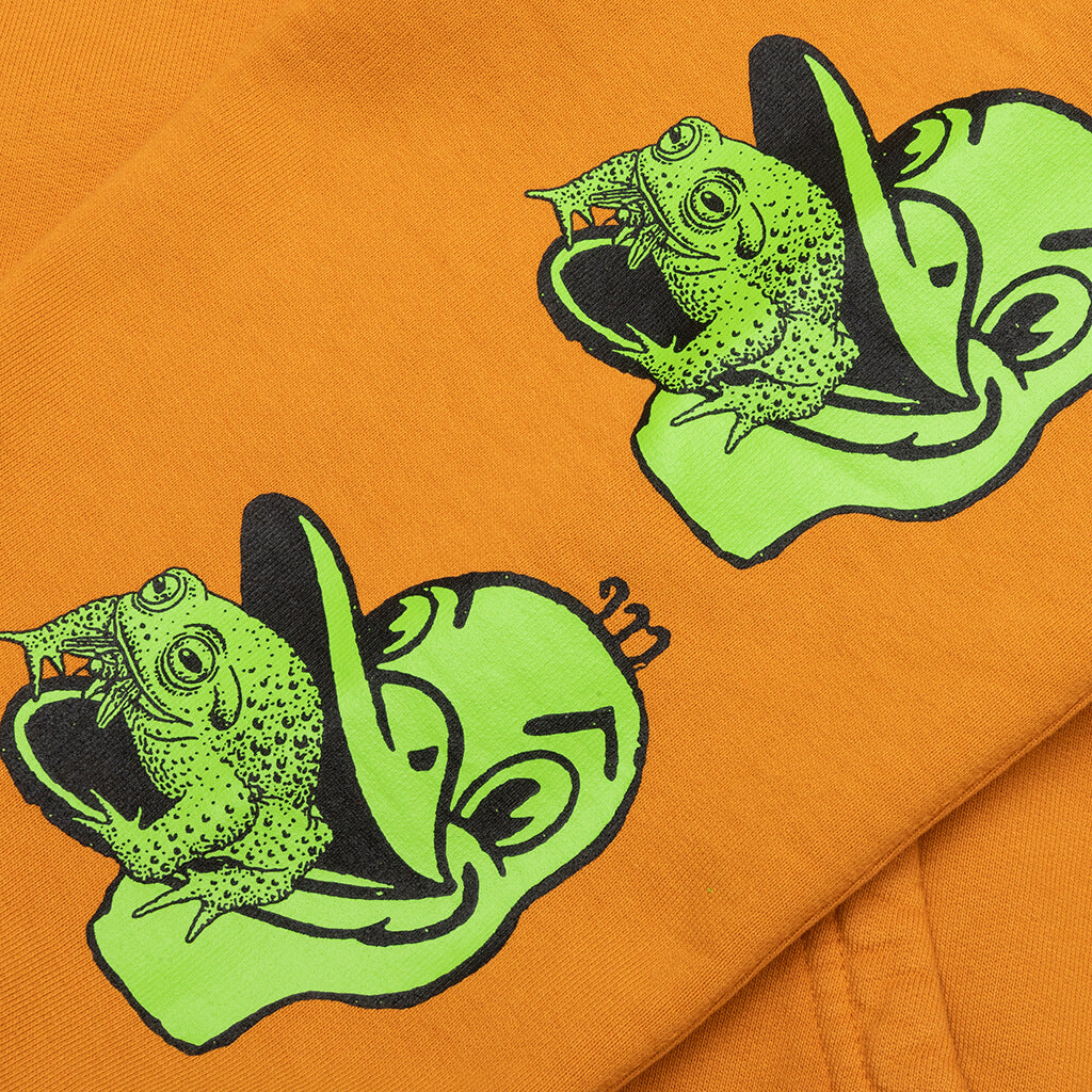 Toad Licker Hooded Sweatshirt - Light Brown