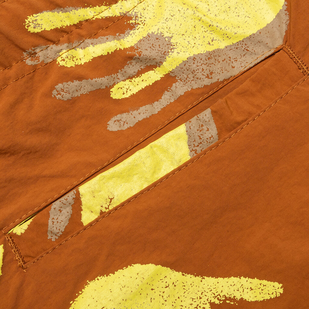 Brain Dead x Gotcha Hands Paneled Trunk - Rust