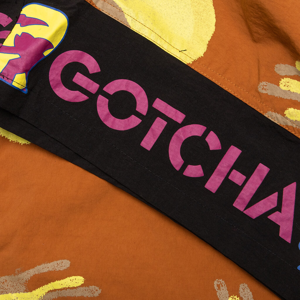Brain Dead x Gotcha Hands Paneled Trunk - Rust