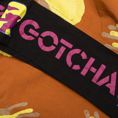 Brain Dead x Gotcha Hands Paneled Trunk - Rust