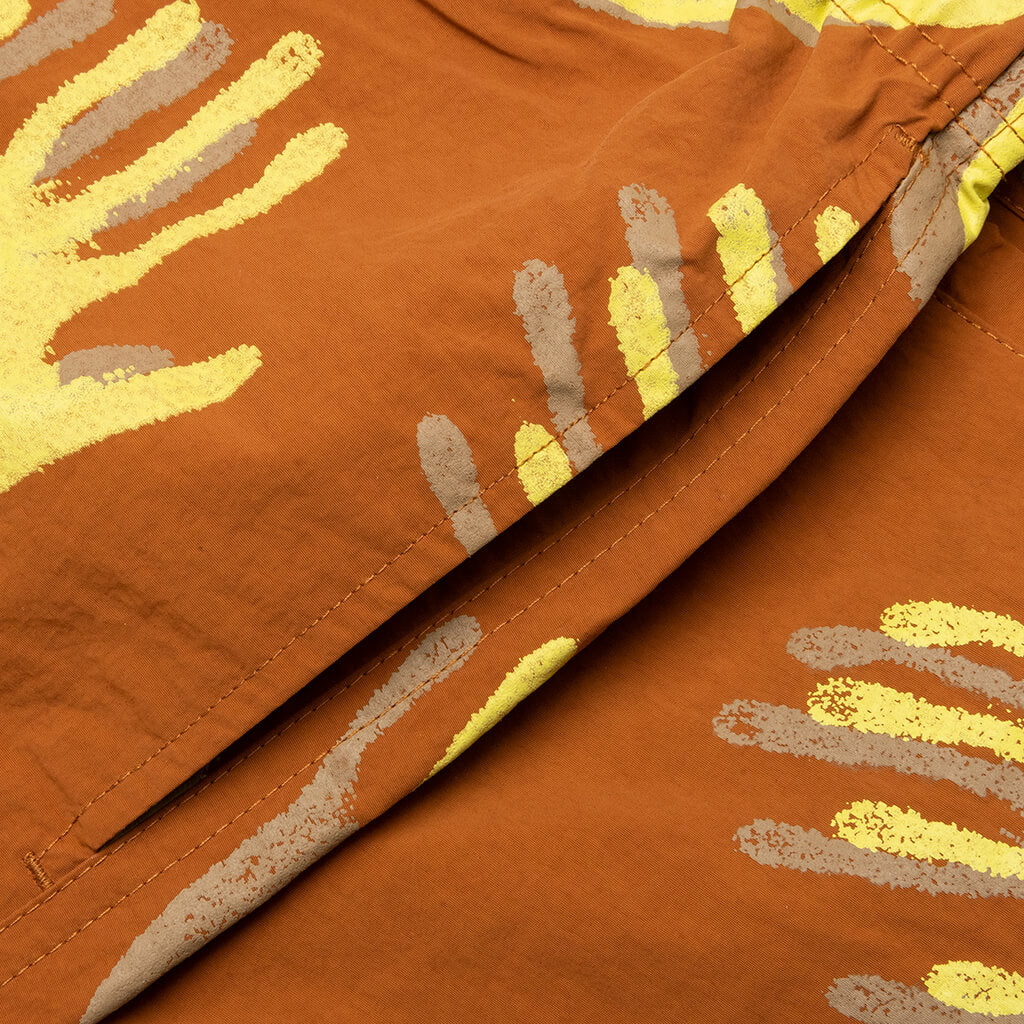 Brain Dead x Gotcha Hands Paneled Trunk - Rust
