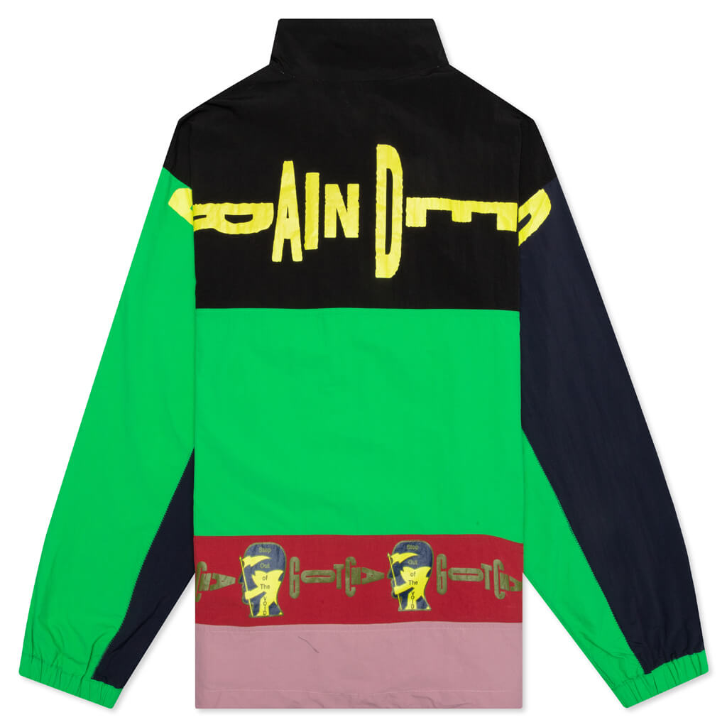 Brain Dead x Gotcha Nylon Half Zip Pullover - Multi