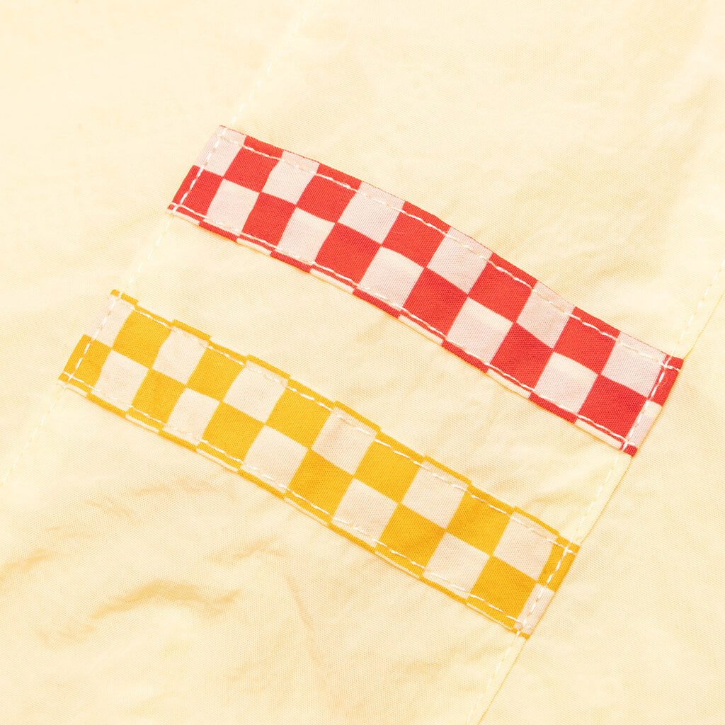 Brain Dead x Sergio Tacchini Shorts - Pastel Yellow