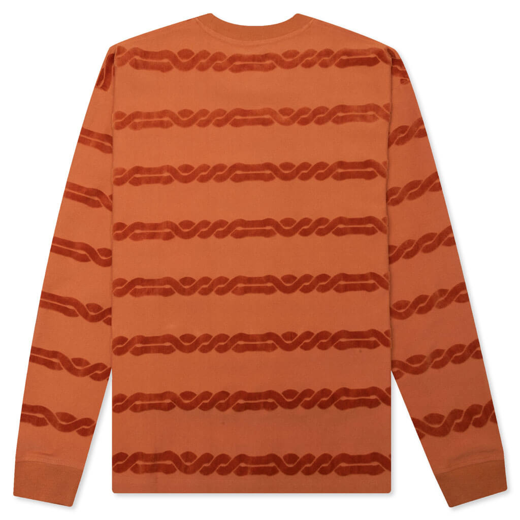 Braided Burnout L/S - Rust