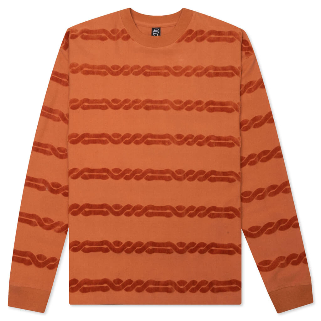 Braided Burnout L/S - Rust