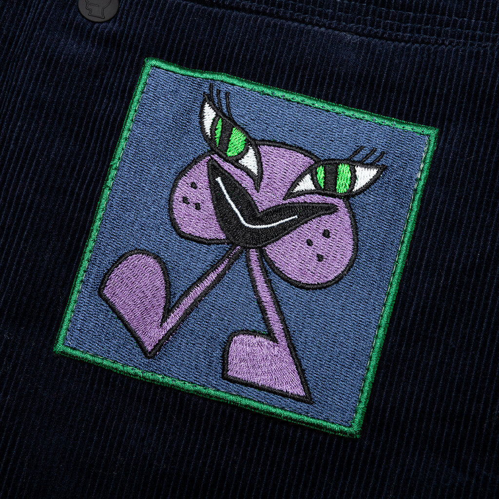 Cord Gardeners Jacket - Navy