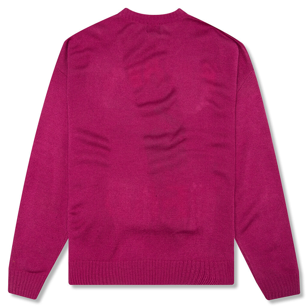 Frogger Sweater - Fuchsia