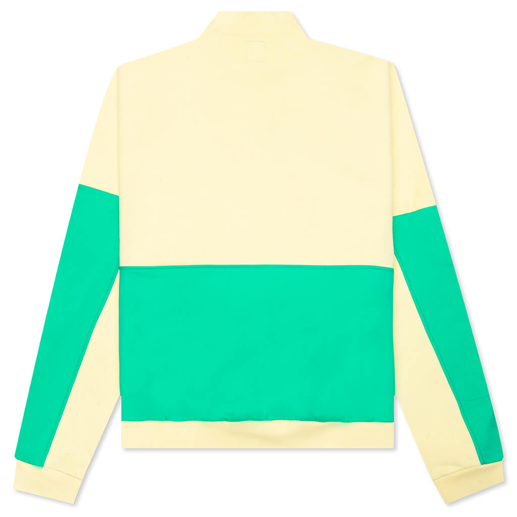 Gastromaniac Overlay Half Zip Fleece - Lemon