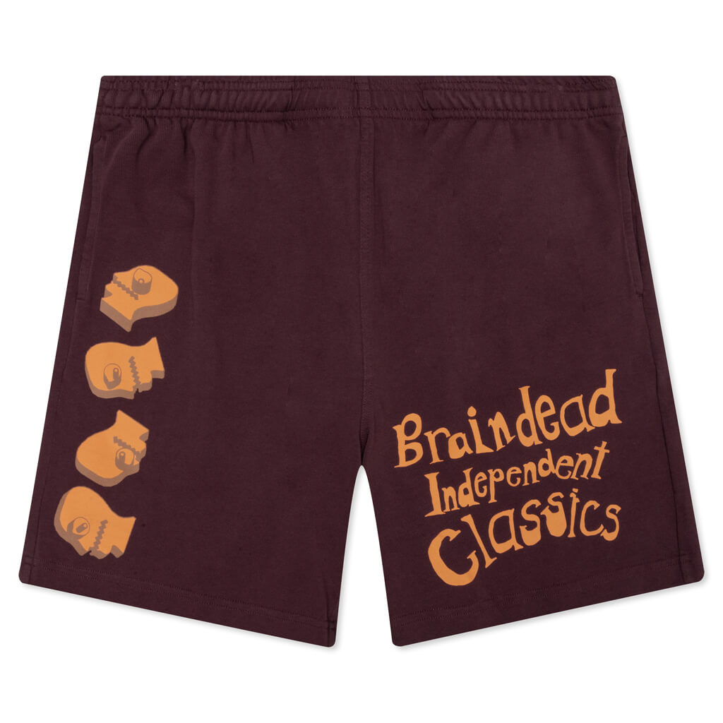 Indie Classics Jersey Short - Burgundy