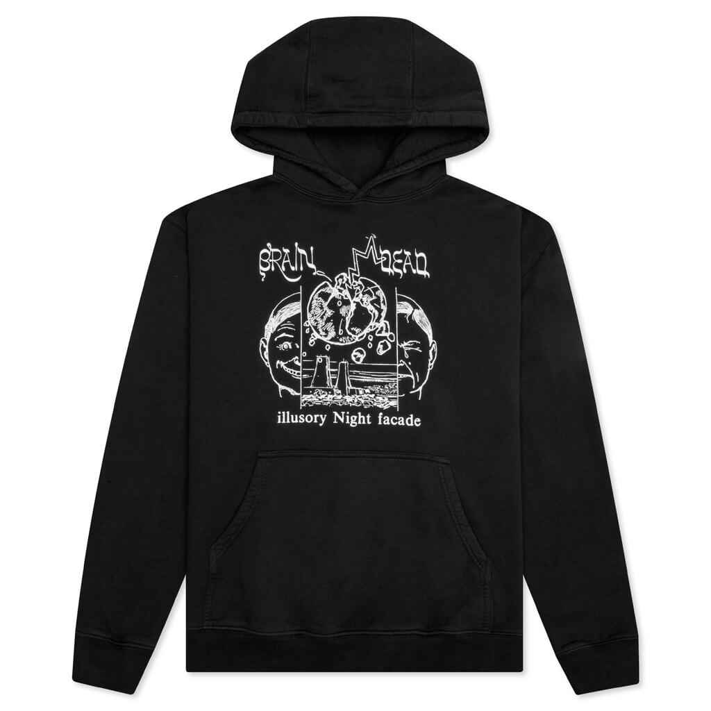 Night Facade Hoodie - Black