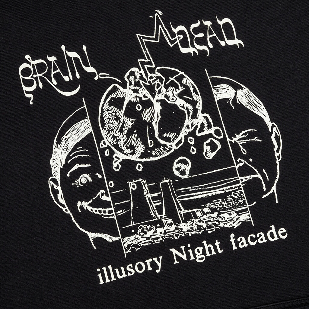 Night Facade Hoodie - Black