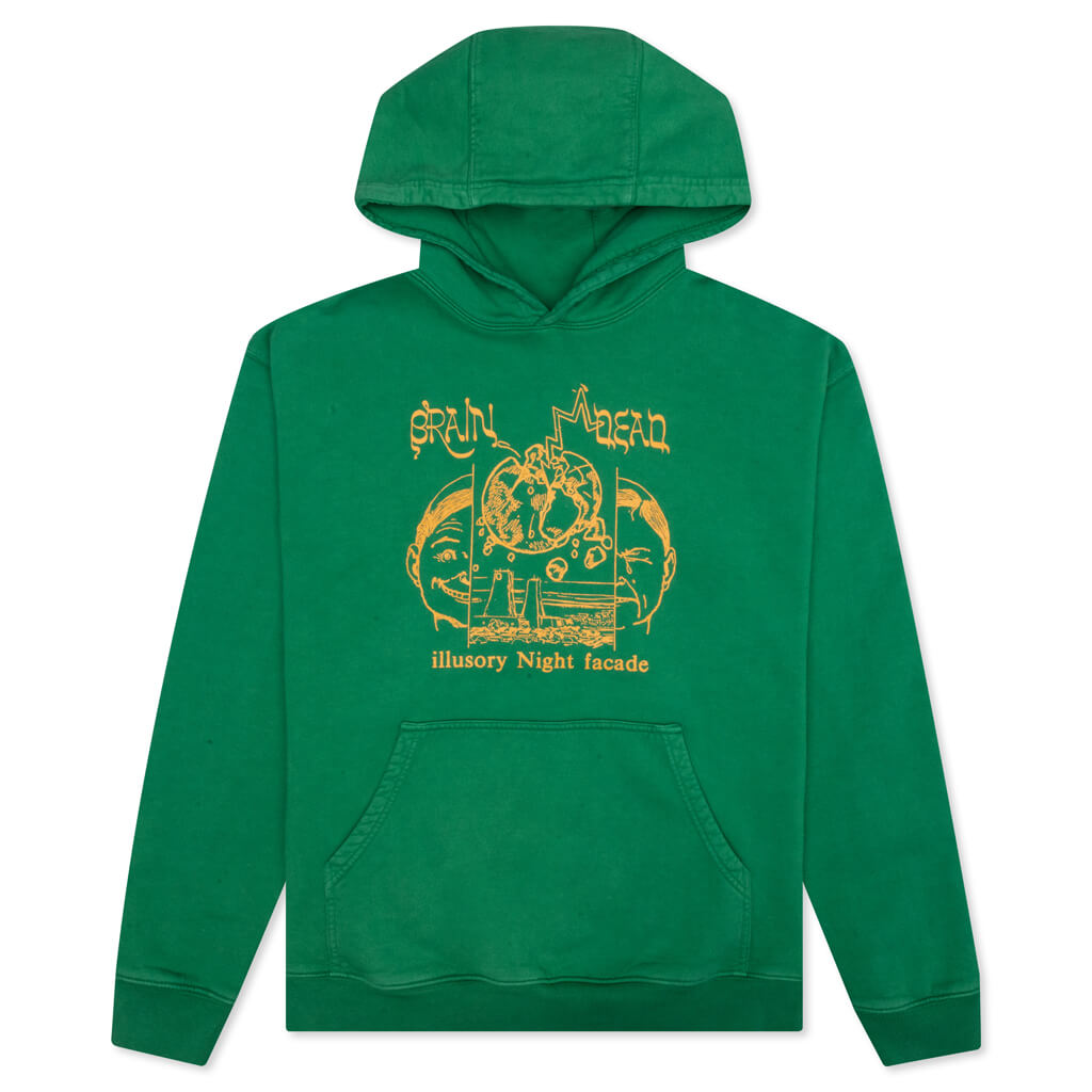 Night Facade Hoodie - Green