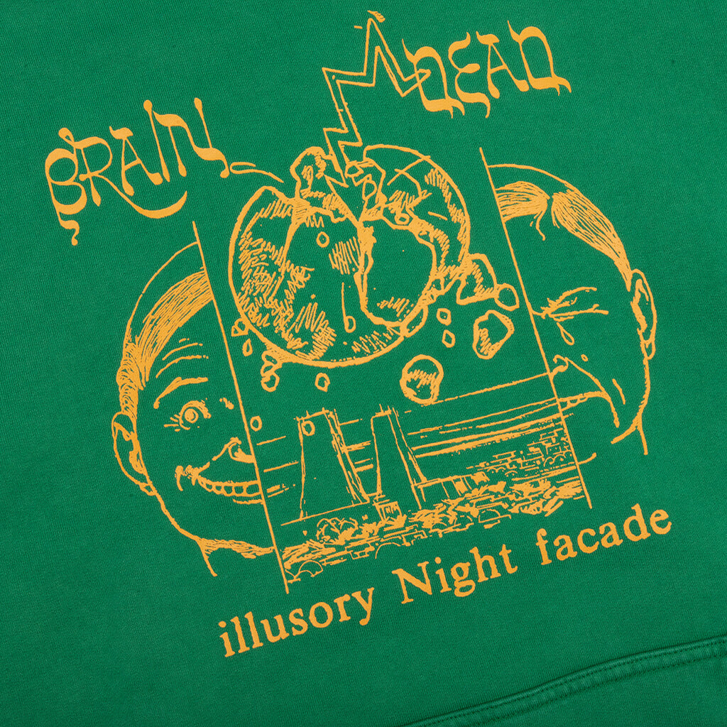 Night Facade Hoodie - Green