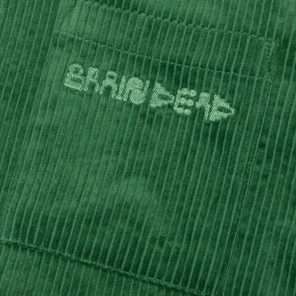 Trademark Wide Wale Snap Shirt - Green