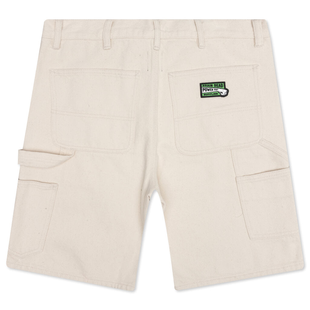WashedHard/SoftWear Carpenter Short - Natural