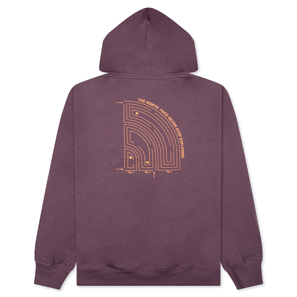 Brand Proud Hoodie - Midnight Mauve