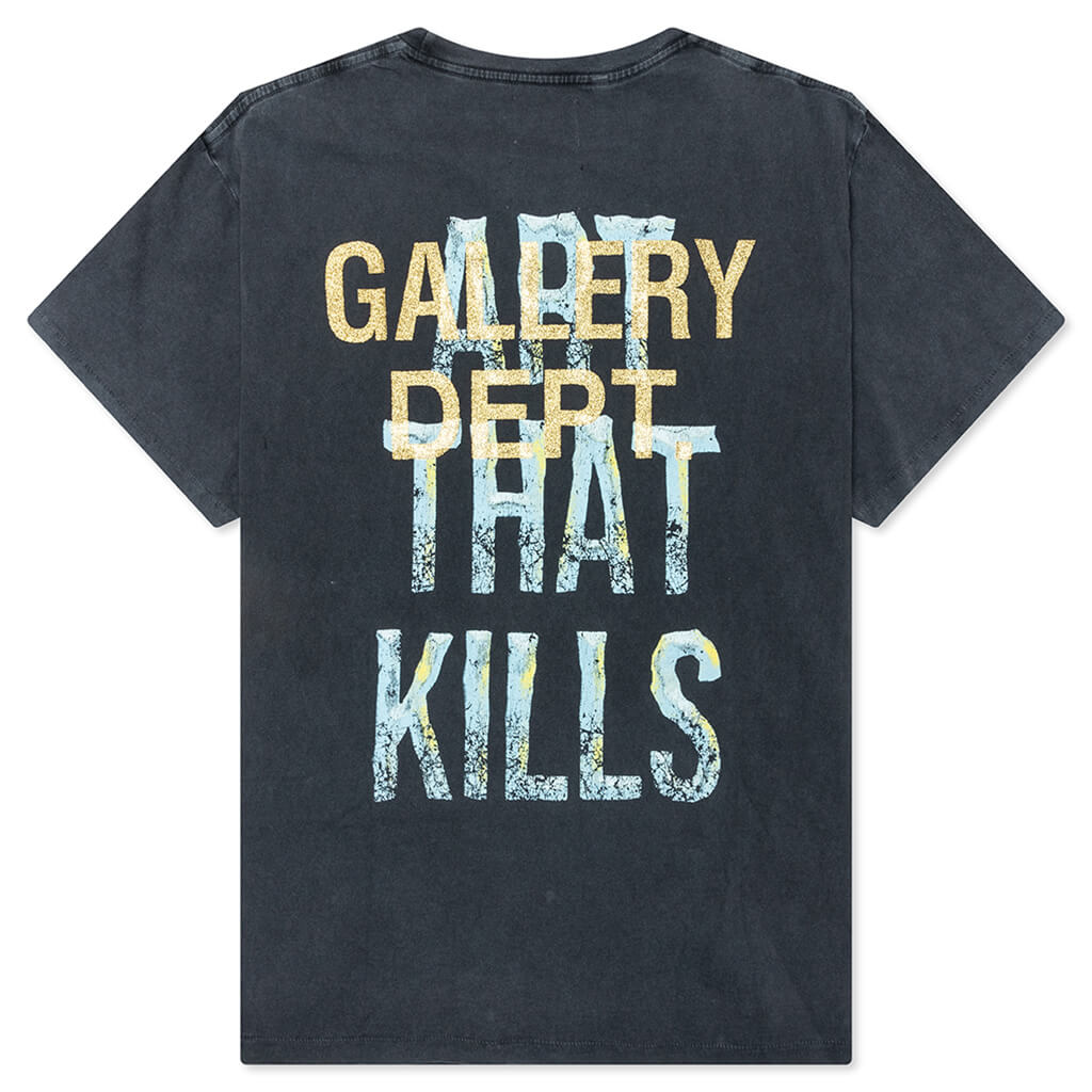 Broken Art That Kills Tee - Vintage Black