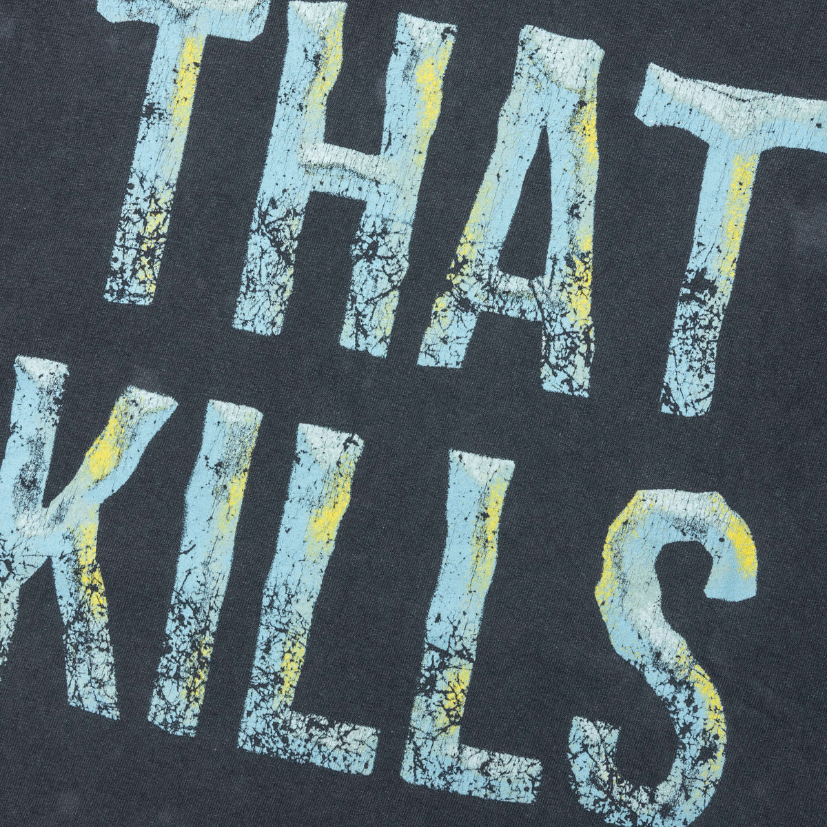 Broken Art That Kills Tee - Vintage Black