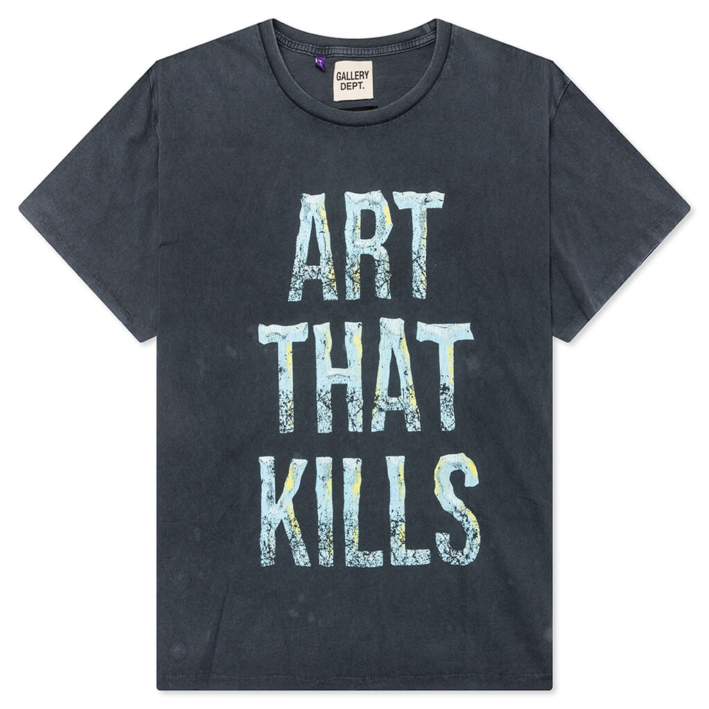 Broken Art That Kills Tee - Vintage Black