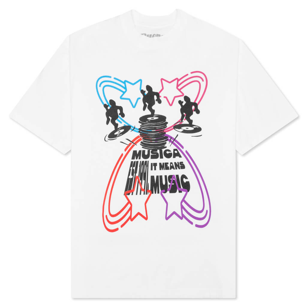 Musica Tee - White