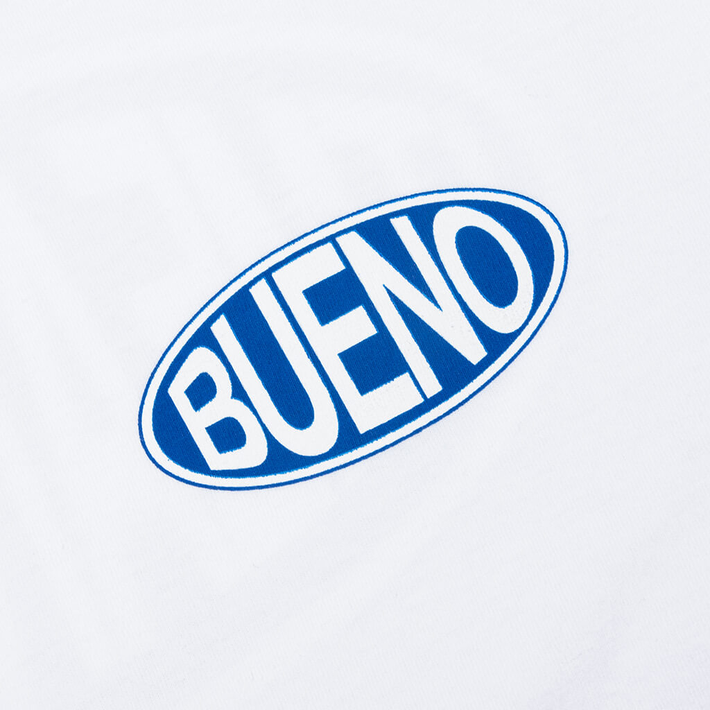 Rounded Logo Tee - White