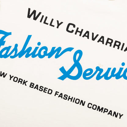 Fashion Services S/S Buffalo Tee - Cream