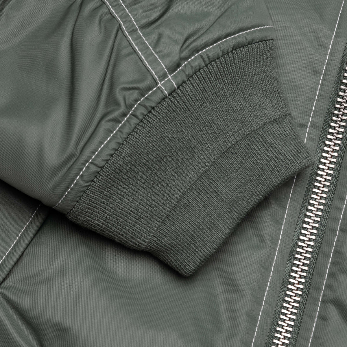 Built Bomber Jacket - Green