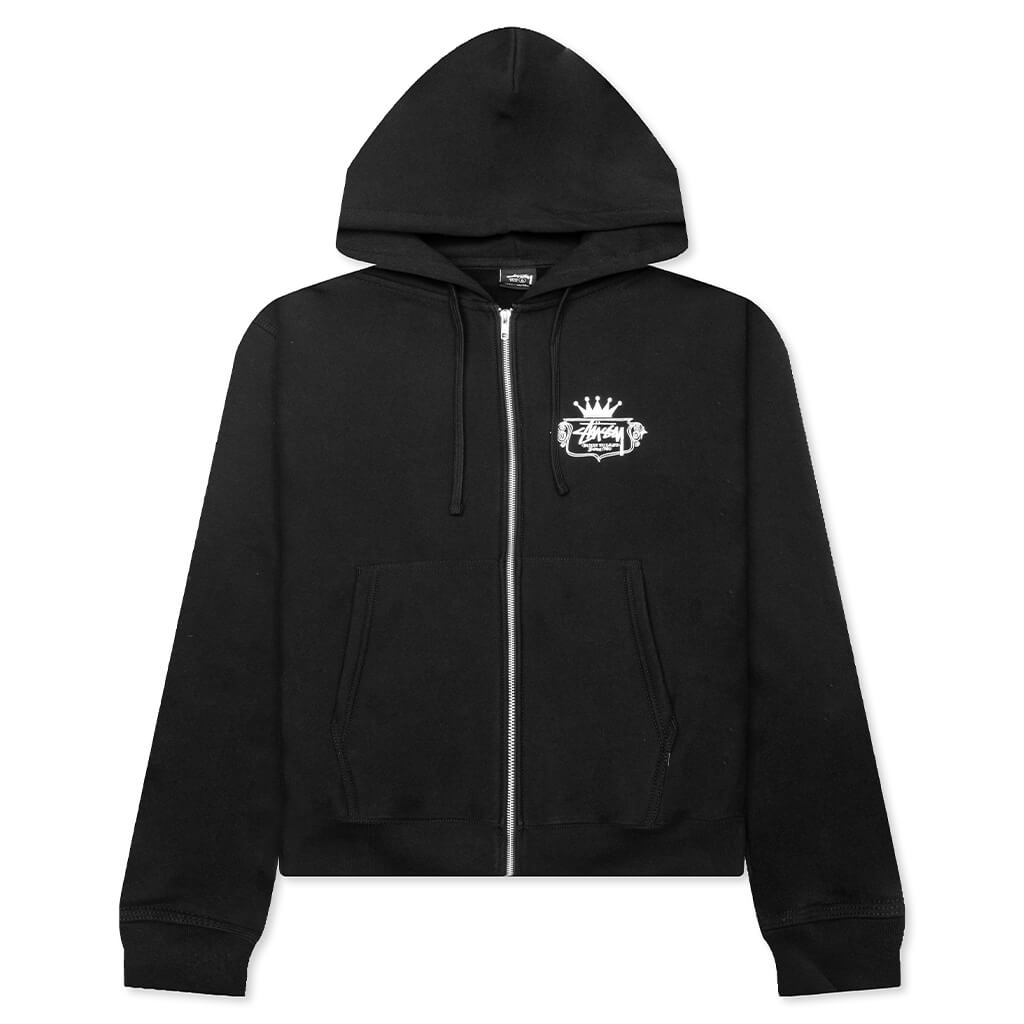 Built To Last Zip Hoodie - Black