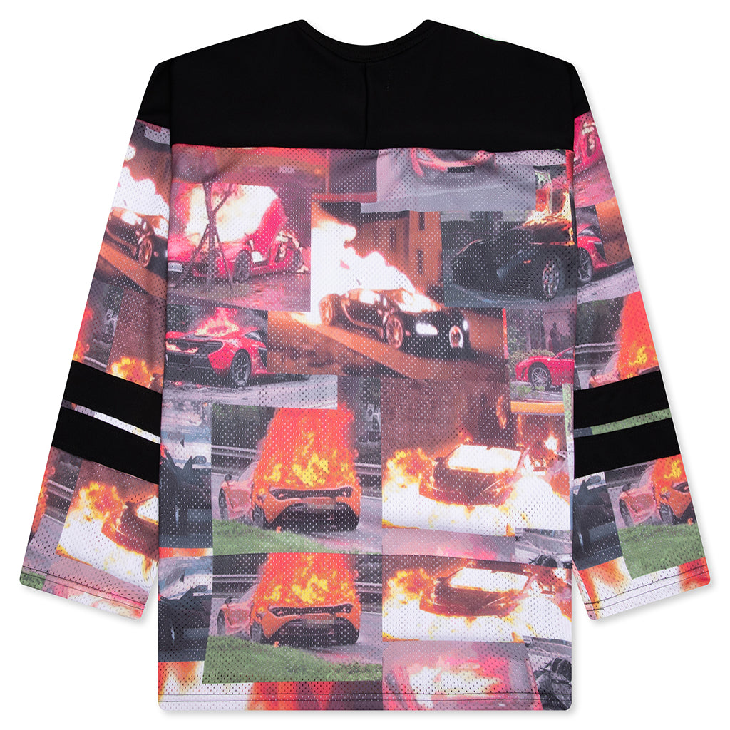 Burnout Hockey Jersey - Multi