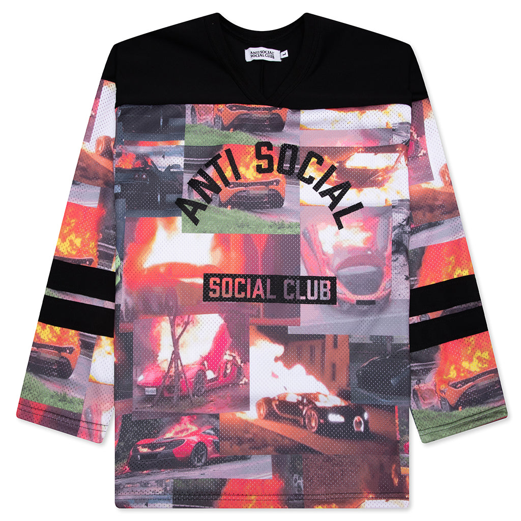 Burnout Hockey Jersey - Multi