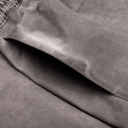 Butt Zipp Long Boxer Shorts - Dust