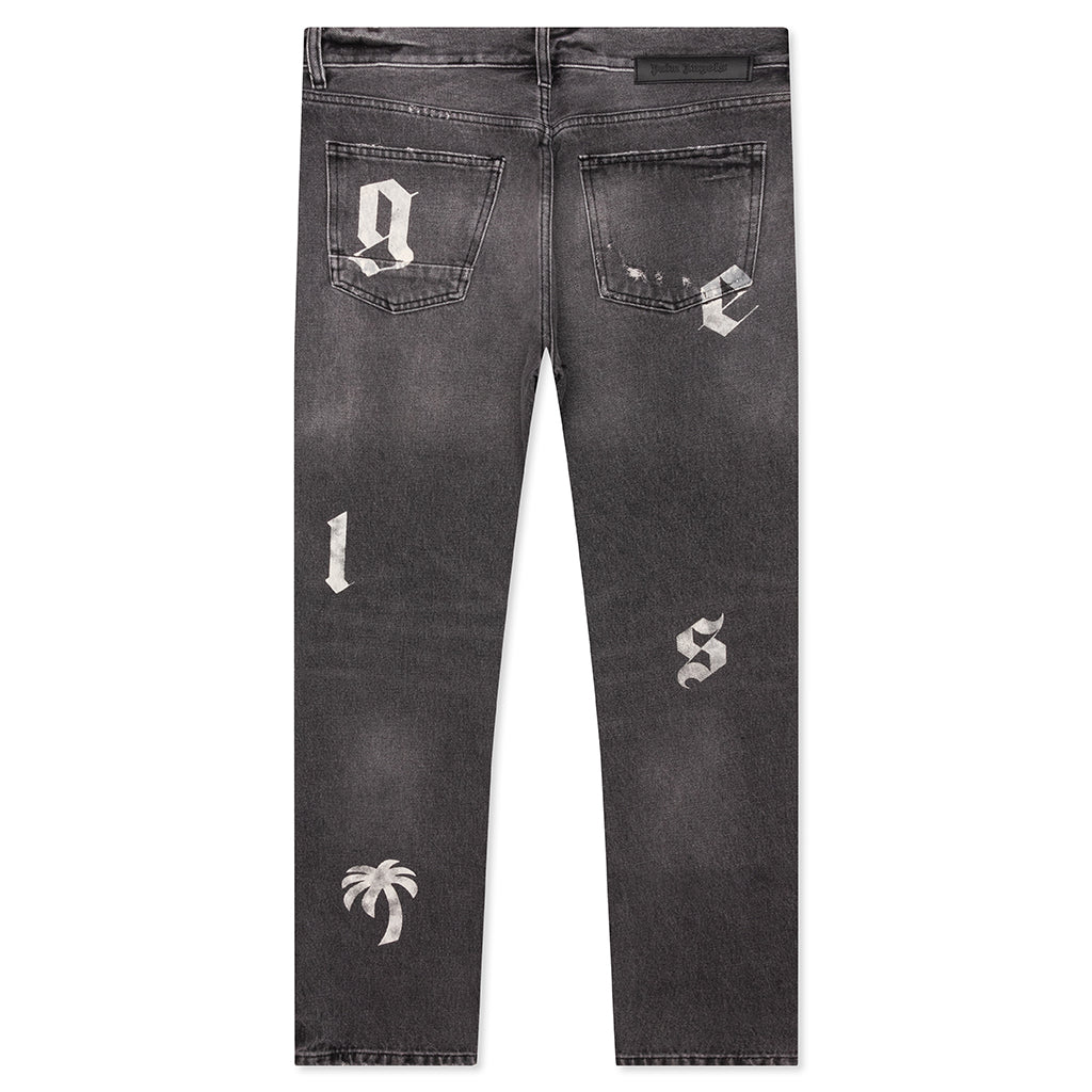 BW Logo Patch 5 Pockets - Black/Black