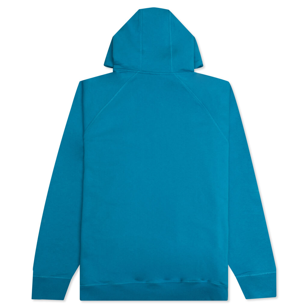 Anxious Dog Hooded Sweatshirt - Greek Blue