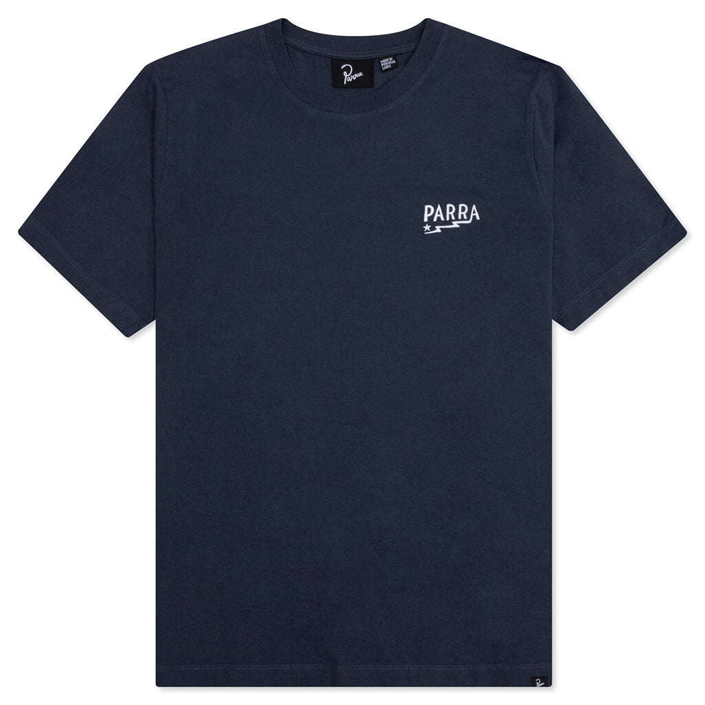 Lightning Logo T-Shirt - Navy Blue