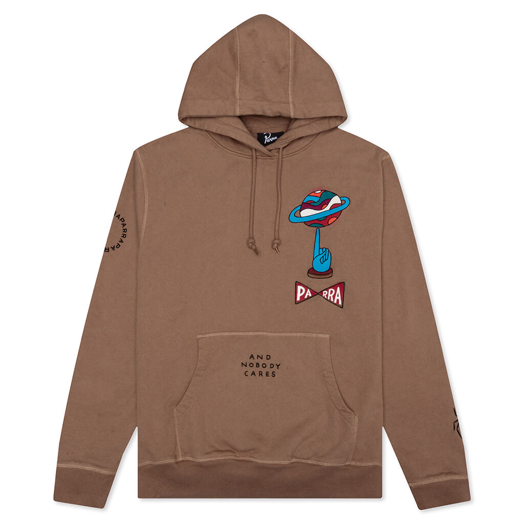 World Balance Hooded Sweatshirt - Camel