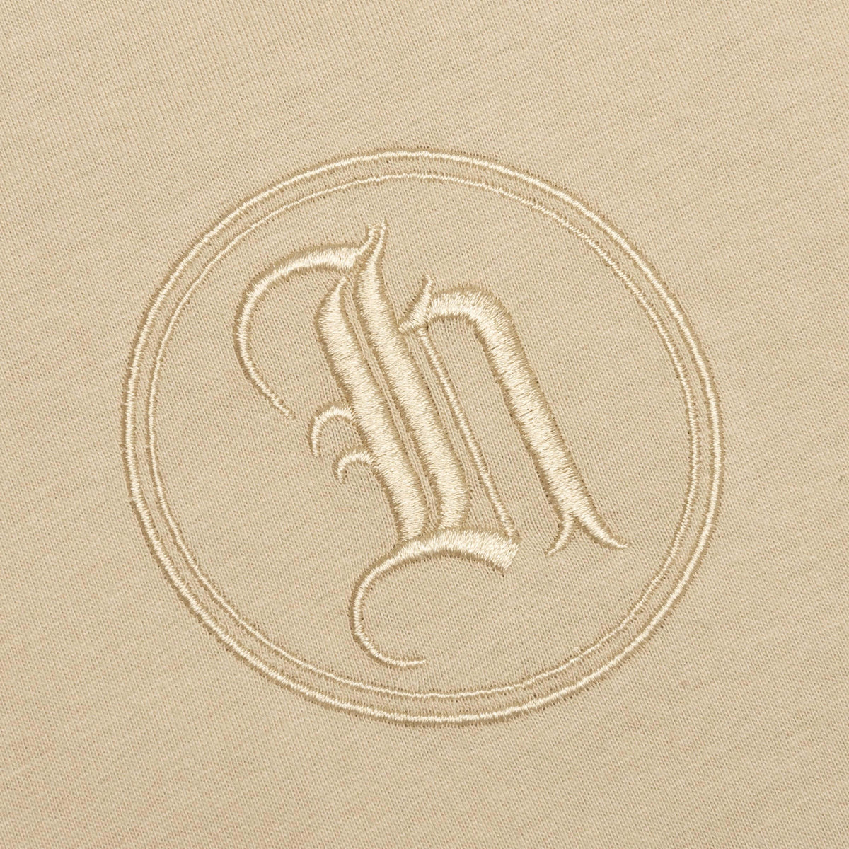 H Stamp Box Tee - Tan