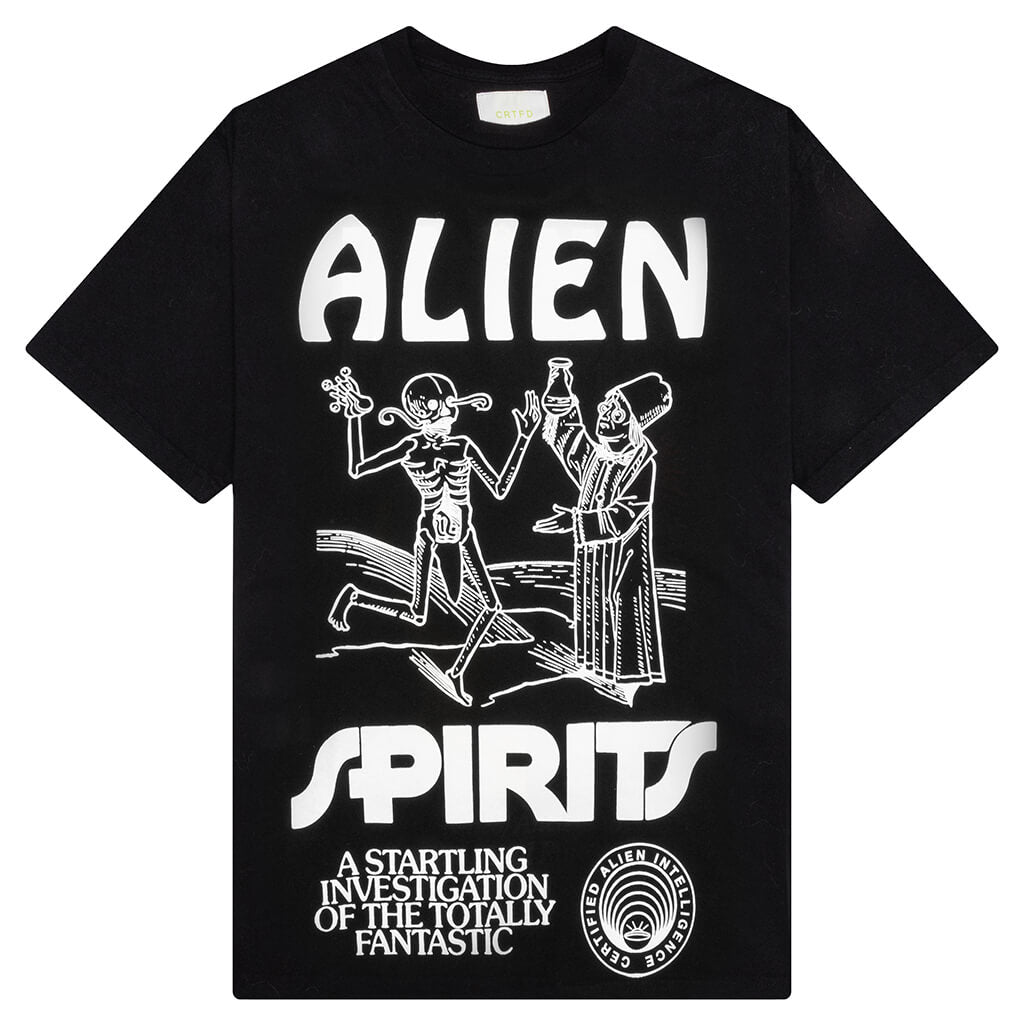 Alien Spirits Tee - Vintage Black