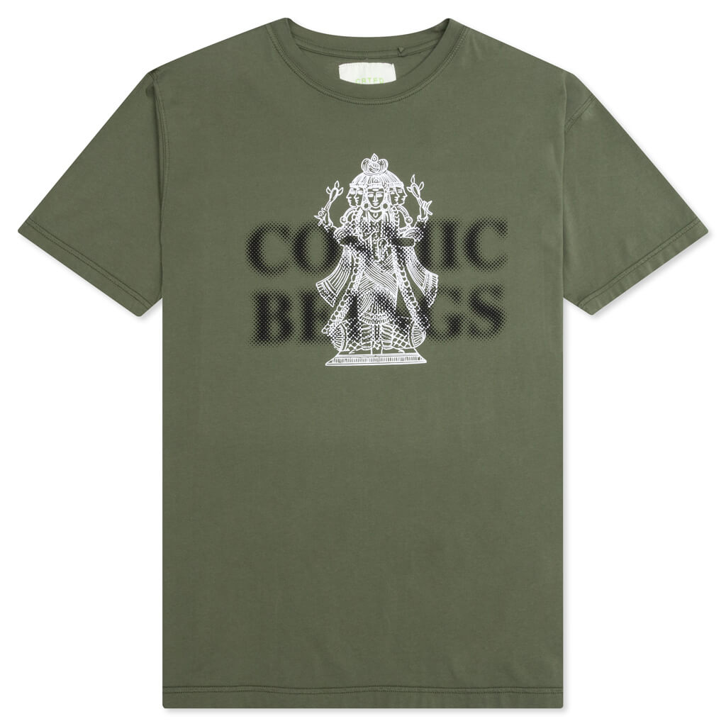 Cosmic Beings Tee - Army