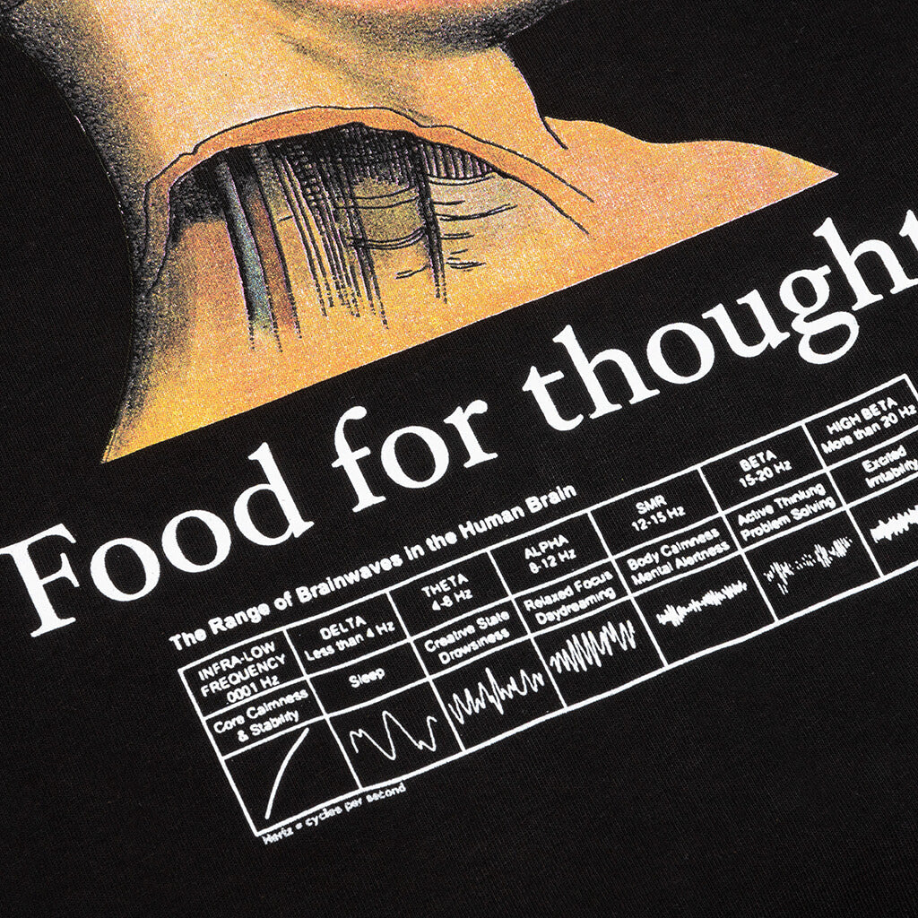 Food For Thought S/S Tee - Black