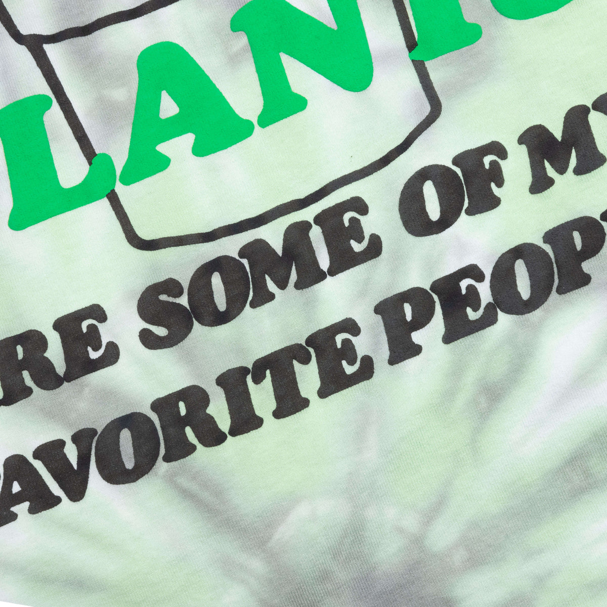 Happy Plant Tee - Navy/Green