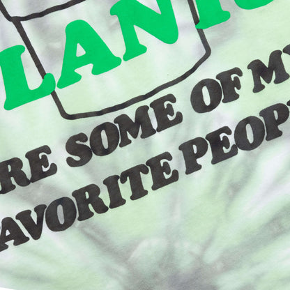 Happy Plant Tee - Navy/Green