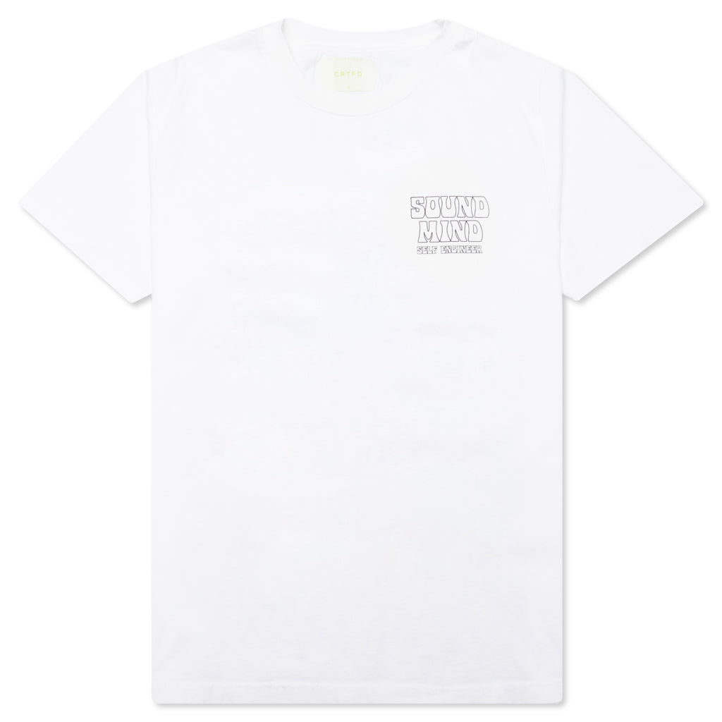 Sound Mind S/S Tee - White
