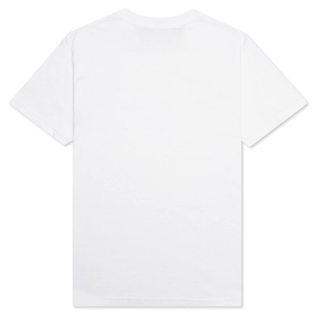 Chinatown Chinatown Peach Puff Arc T-Shirt - White