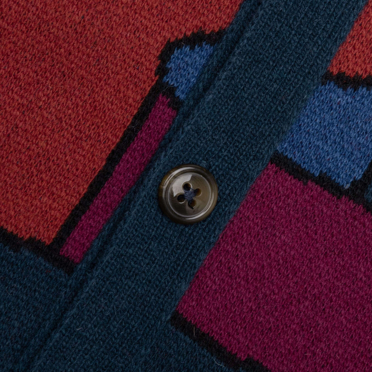 Canyons All Over Knitted Cardigan - Multi