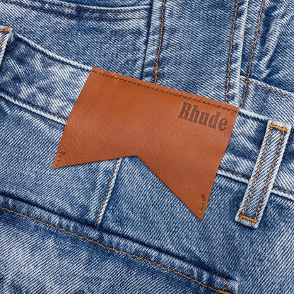 Cargo Denim Baggy Short - Bay Indigo