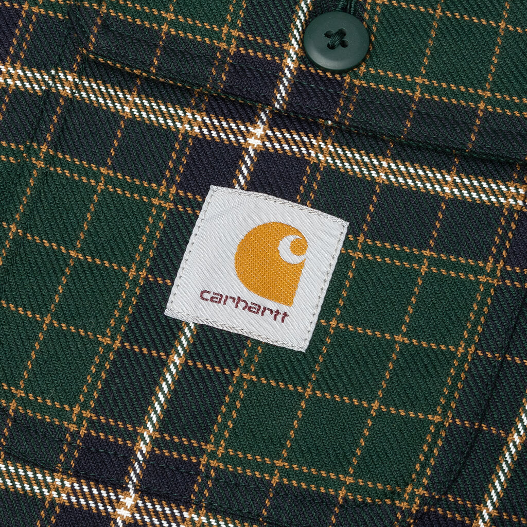 Archer Shirt Jacket - Archer Check Grove