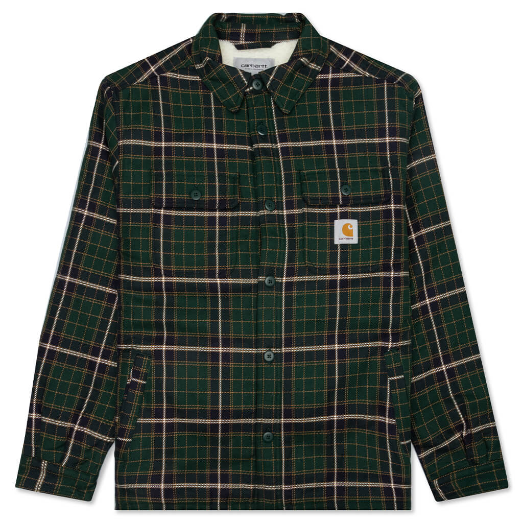 Archer Shirt Jacket - Archer Check Grove